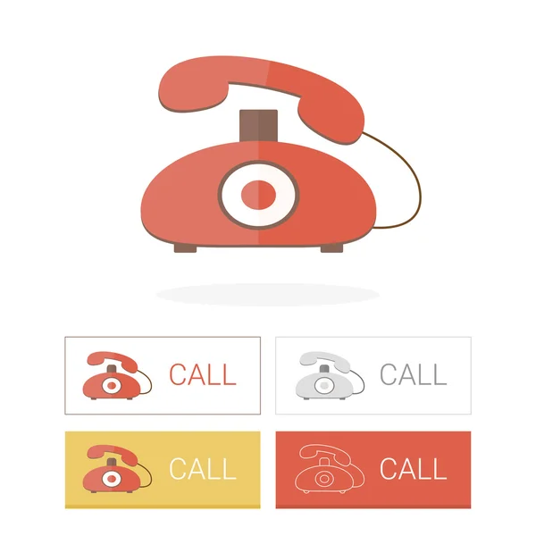 Eski telefonu düz stil