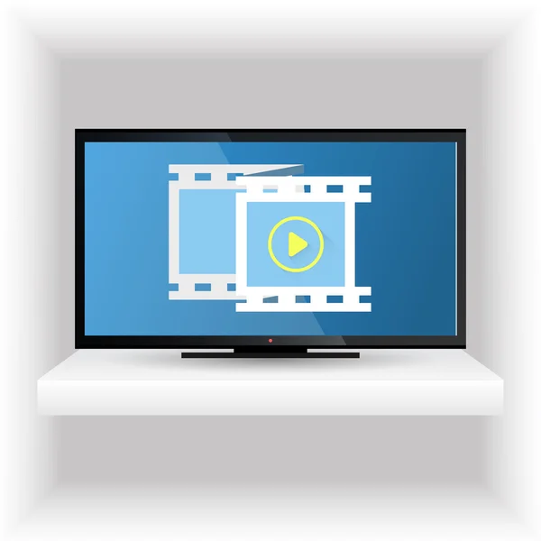 Televizyon rafta ayarla