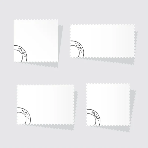 Beyaz kartpostal seti