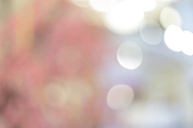 Pembe ve leylak tonları içinde Bokeh olan fantezi arka plan. Web tasarımı için arka plan, not defteri kapağı.