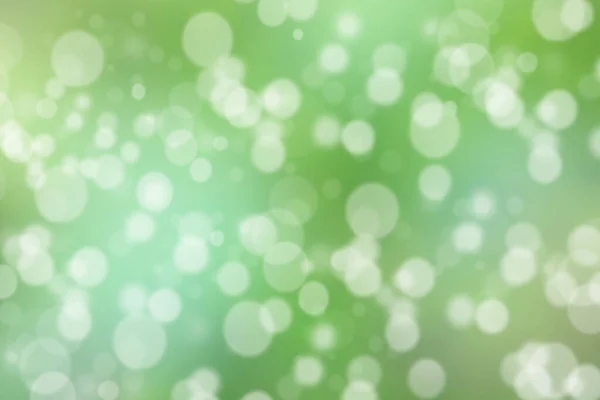 Abstract Achtergrond Cirkel Bokeh Groene Toon Lente Zomer Concept Ontwerp — Stockfoto