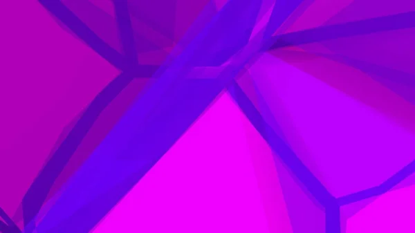 Abstract Purple Background Polygons Lines Rendering Image — Stock Photo, Image