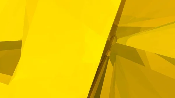 Αφηρημένο Κίτρινο Φόντο Γραμμών Πολυγώνων Και Τριγώνων Ταπετσαρία Απόδοση Εικόνας — Φωτογραφία Αρχείου