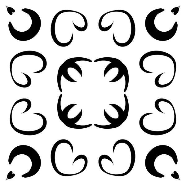 Безшовний Циклічний Візерунок Білому Тлі Текстура Прикраси Орнамент Або Декор — стокове фото