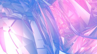 Kırık çizgiler ve gradyan şeklinde soyut bir arkaplan. Resim oluşturuluyor