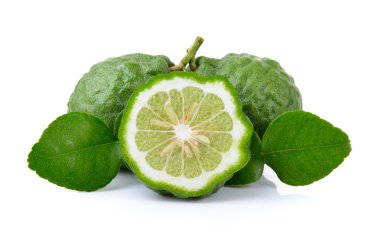 bergamot beyaz arkaplanda