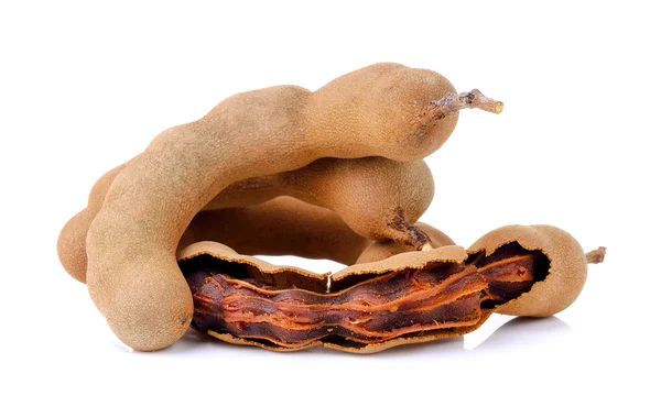 Tamarind fehér alapon — Stock Fotó