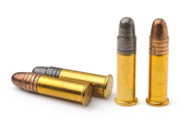 Kurşun beyaz arkaplanda izole edildi