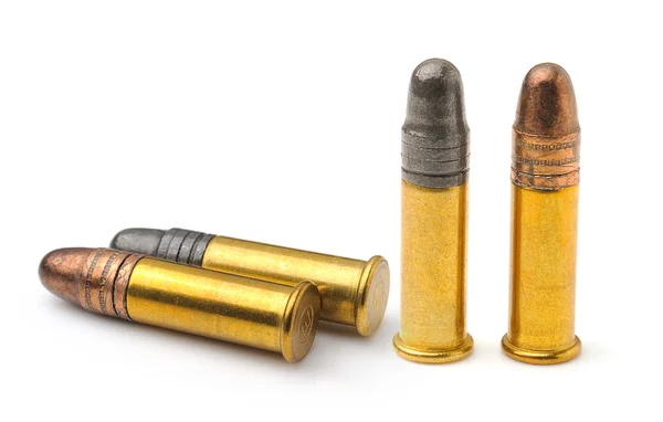 Bullet isolated on white background — Stock Photo, Image