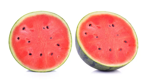 Watermelon on white background — Stock Photo, Image