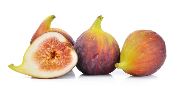 Figs on white background — Stock Photo, Image