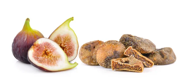 Figs on white background — Stock Photo, Image