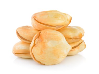 Asya Palmyra palm, Toddy palm, beyaz zemin üzerine şeker palm