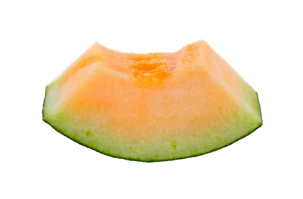 Melon slices isolated on white background — Stock Photo, Image