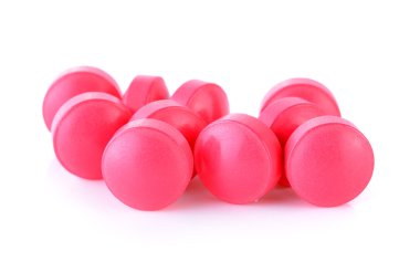 vitamin b beyaz arka plan üzerinde