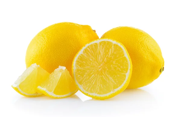 Lemon isolated on white background — Stock Photo, Image