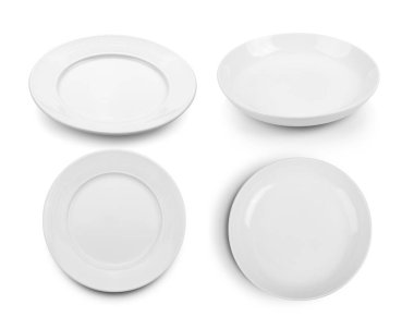 plaka beyaz arkaplanda izole edildi