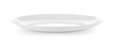 seramik plaka beyaz arkaplanda izole edildi