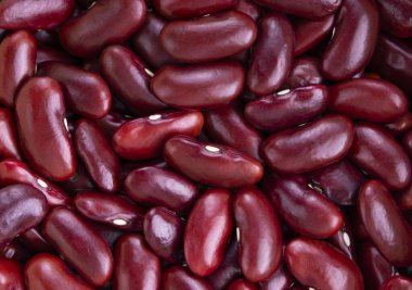 Kırmızı fasulye desen arkaplan görünümü