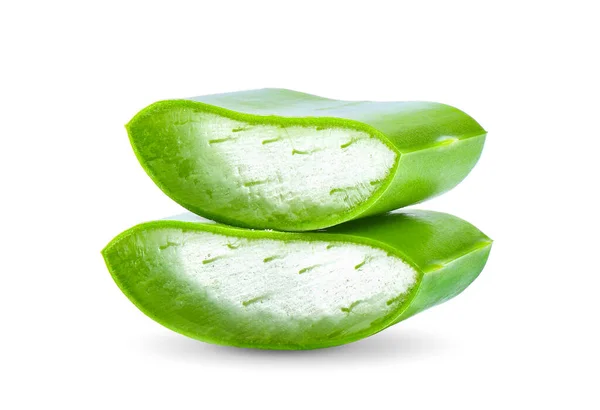 Buaya Aloe Terisolasi Latar Belakang Putih — Stok Foto