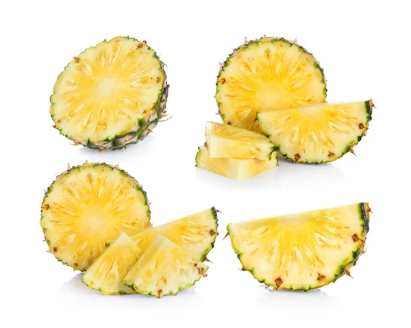Pineapple Isolated White Background — Stock Photo, Image