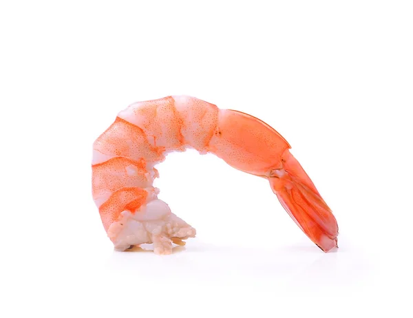 Shrimps on a white background — Stock Photo, Image