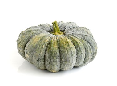 Beyaz arka plan üzerinde üzerinde kabak