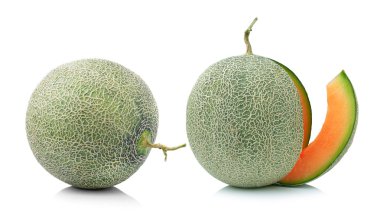 kavun beyaz arkaplanda izole