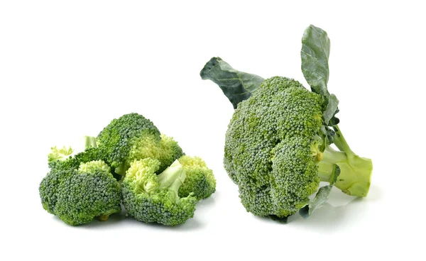 Broccoli isolerad på vita AKGRUND — Stockfoto