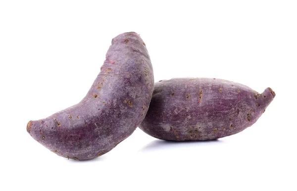 Sweet potato on the white background — Stock Photo, Image