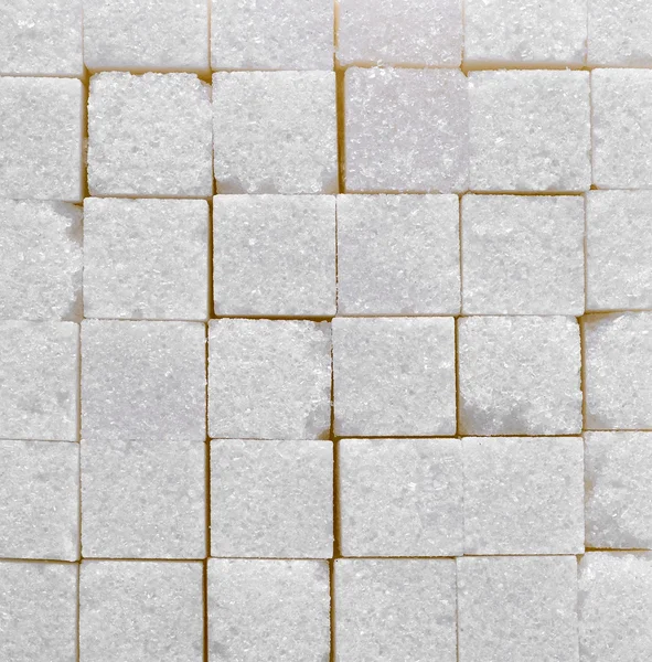 Фон текстури білих кубиків цукру — стокове фото