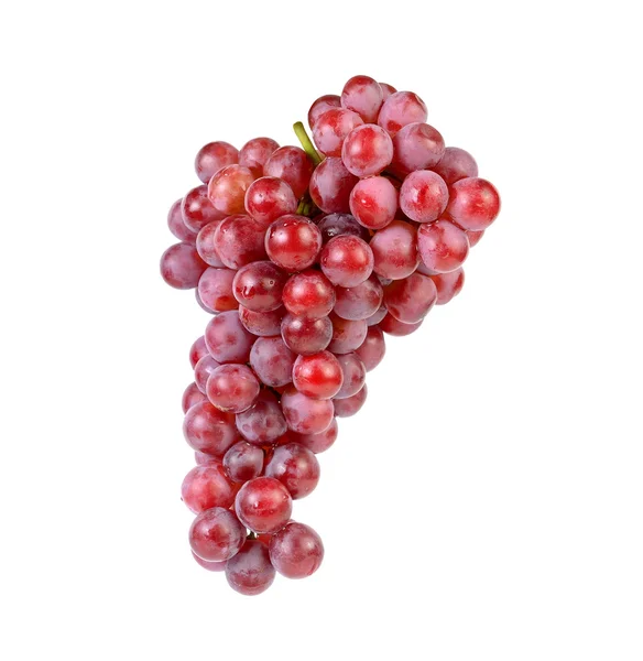 Grapes isolated on over white background — Stock Photo, Image