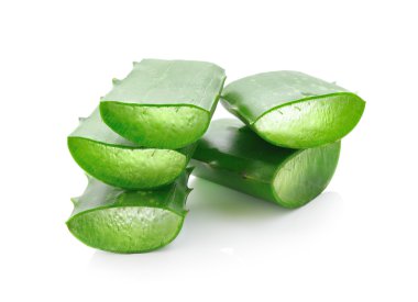 Aloe Vera Beyaz Arkaplanda
