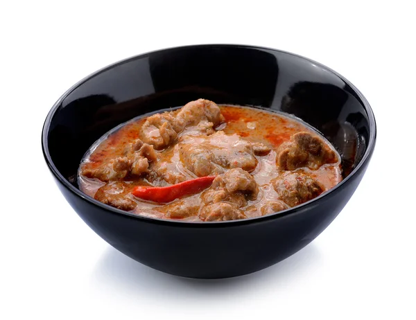 Curry Panaeng é um tipo de curry tailandês — Fotografia de Stock