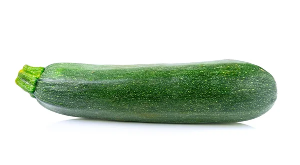 Fresh zucchini on white background — Stock Photo, Image