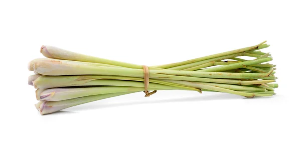 Lemongrass auf weißem Hintergrund — Stockfoto