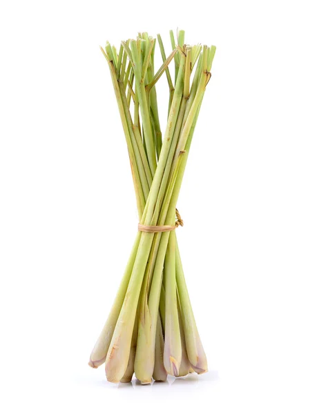 Lemongrass no fundo branco — Fotografia de Stock