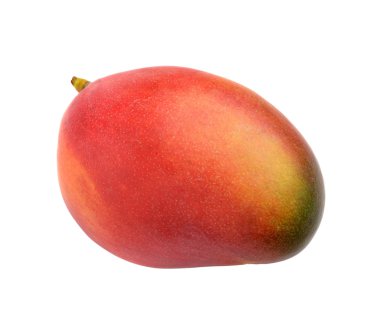 Mango beyaz arkaplanda izole edildi