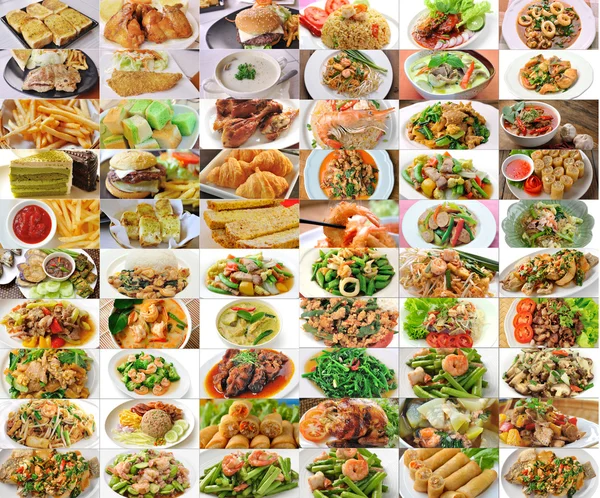 Set of thai food — Stock Photo, Image