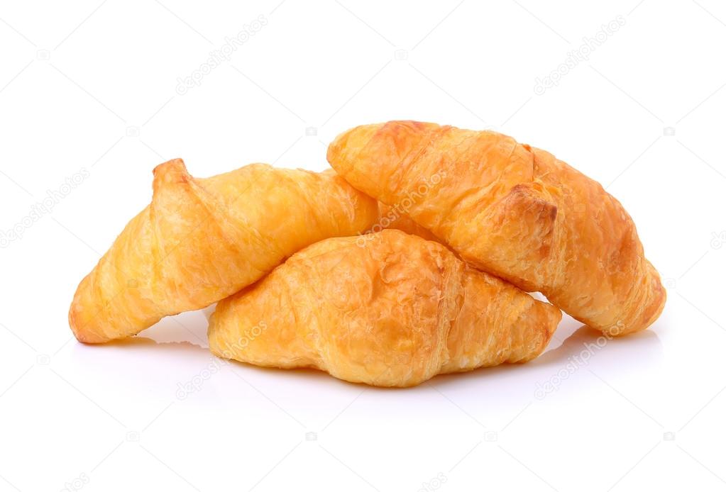 croissant isolated isolated on white background