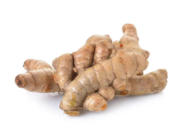 Curcuma su sfondo bianco — Foto Stock