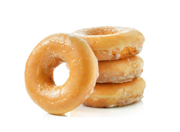 Donuts on a white background — Stock Photo, Image