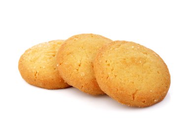 Beyaz arkaplanda kraker 