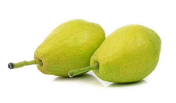 Fragrant pear on white background — Stock Photo, Image