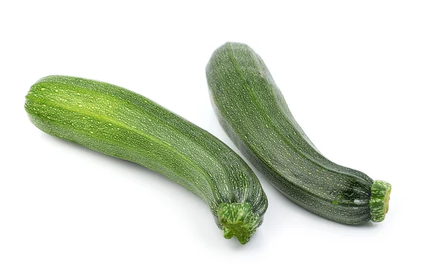 Zucchini isoliert auf weißem Hintergrund — Stockfoto