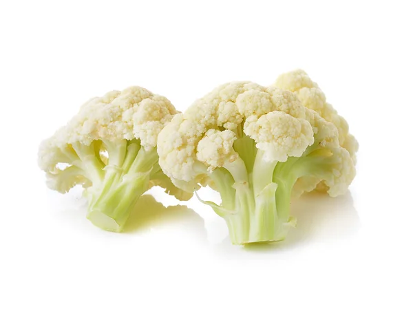 Fresh cauliflower on white background — Stock Photo, Image