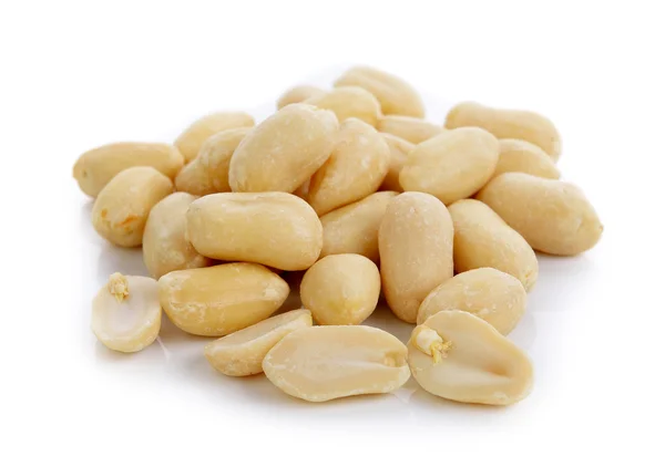 Peanut on white background — Stock Photo, Image