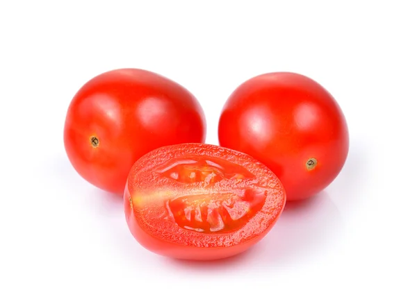 Cherry tomatoes isolated on white background. — Stock Photo, Image
