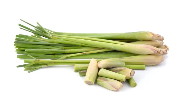 Lemon grass on white background — Stock Photo, Image