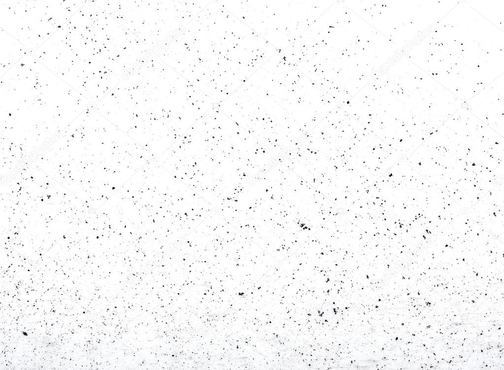 particles of charcoal on a white background